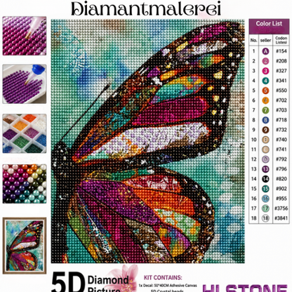 Mosaikflügel 40 x 50 cm