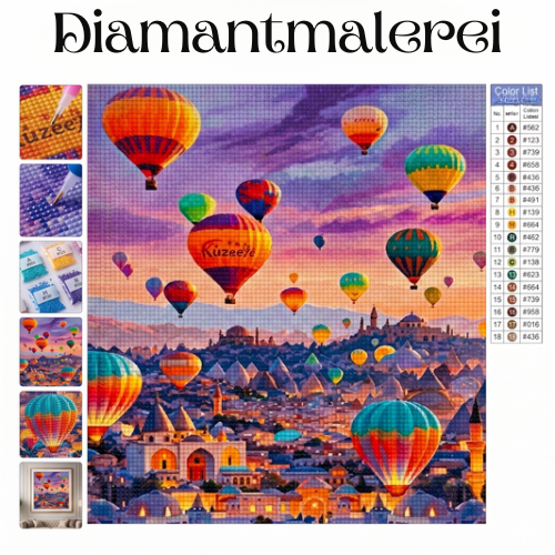 Kappadokien 40 x 50 cm